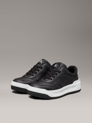 black kids trainers for girls calvin klein jeans