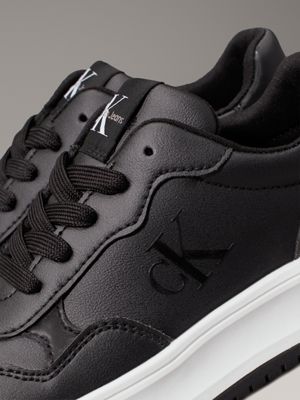 black kids trainers for girls calvin klein jeans