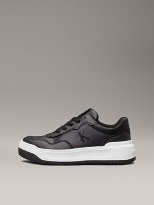 black kids trainers for girls calvin klein jeans