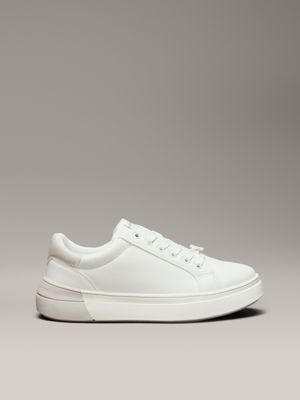 white kids trainers for girls calvin klein jeans