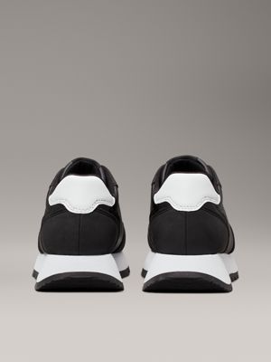 black/white kids trainers for girls calvin klein jeans