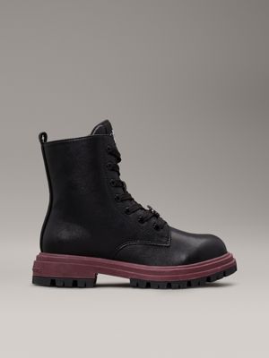 black kids boots for girls calvin klein jeans