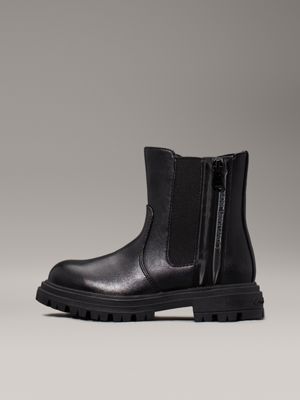 black kids chelsea boots for girls calvin klein jeans