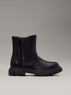 black kids chelsea boots for girls calvin klein jeans