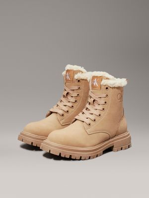 sand kids teddy boots for girls calvin klein jeans