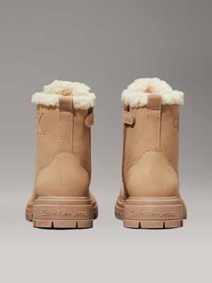 sand kids teddy boots for girls calvin klein jeans