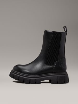 black kids chelsea boots for girls calvin klein jeans