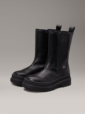 black kids chelsea boots for girls calvin klein jeans