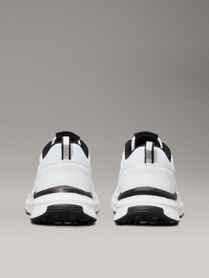 white kids no-tie trainers for kids gender inclusive calvin klein jeans