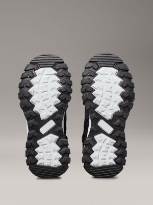 black high top sneakers mit reißverschluss für jungen - calvin klein jeans