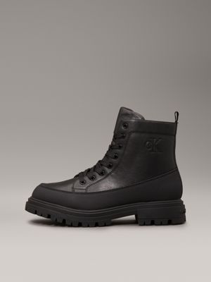 black kids boots for kids gender inclusive calvin klein jeans