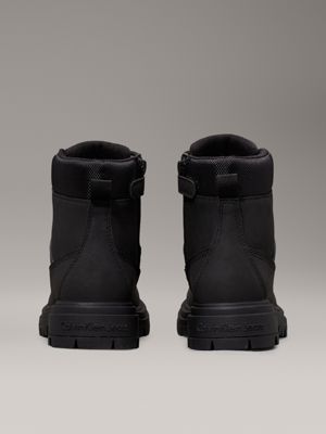 black kids boots for kids gender inclusive calvin klein jeans