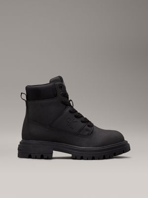 black kids boots for kids gender inclusive calvin klein jeans