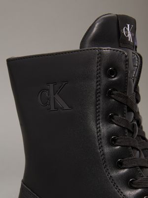 black kids boots for kids gender inclusive calvin klein jeans