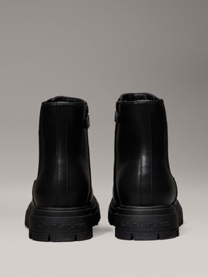 black kids chelsea boots for kids gender inclusive calvin klein jeans