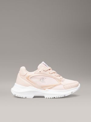 pink kids trainers for girls calvin klein jeans