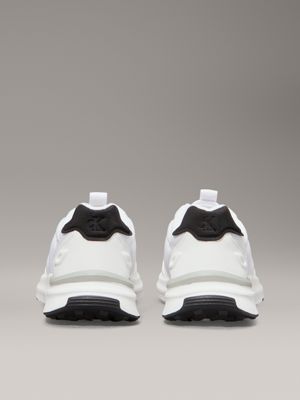 white / black kids no-tie trainers for kids gender inclusive calvin klein jeans