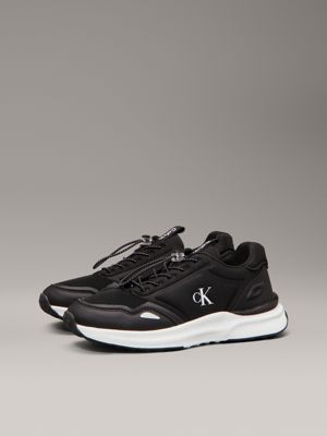 black kids no-tie trainers for kids gender inclusive calvin klein jeans