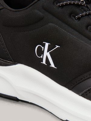 black kids no-tie trainers for kids gender inclusive calvin klein jeans