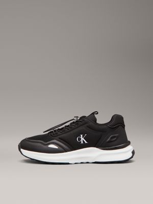 black kids no-tie trainers for kids gender inclusive calvin klein jeans