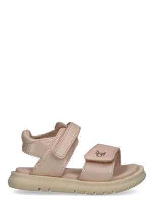 pink toddlers and kids velcro sandals for girls 