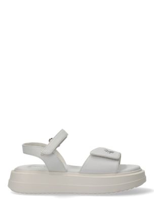 sandales emblématiques avec velcro pour enfant white pour filles 