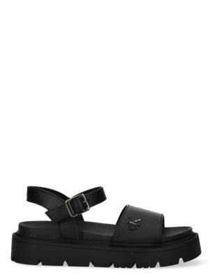 black kids signature sandals for girls 