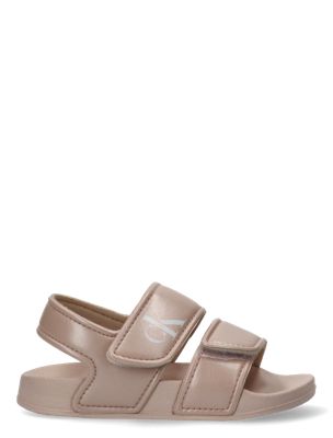 pink toddlers signature velcro sandals for girls 