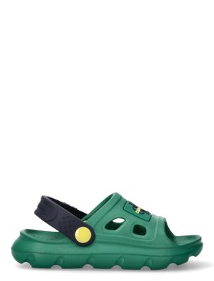 sandales avec velcro pour enfant green pour enfants genre inclusif 