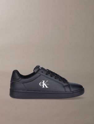 black dziecięce sneakersy z logo dla dla dzieci i dla każdej płci - 