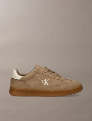 beige dziecięce sneakersy z logo dla dla dzieci i dla każdej płci - 