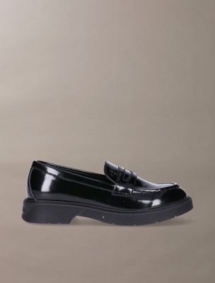 black dziecięce eleganckie mokasyny dla dla dzieci i dla każdej płci - 
