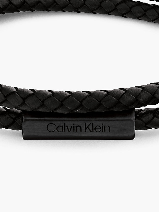 BLACK Bracelet - Latch for men CALVIN KLEIN