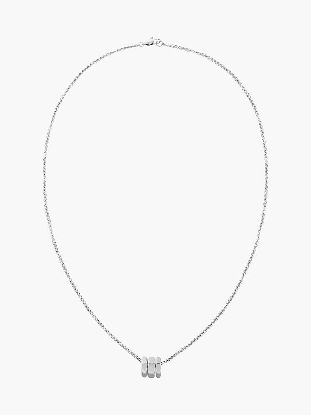 Silver Necklace - Latch undefined men Calvin Klein