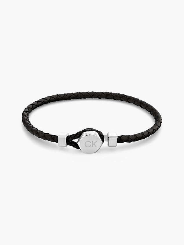 braccialetto - latch black da uomini calvin klein