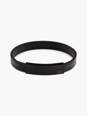 Calvin klein black deals bracelet