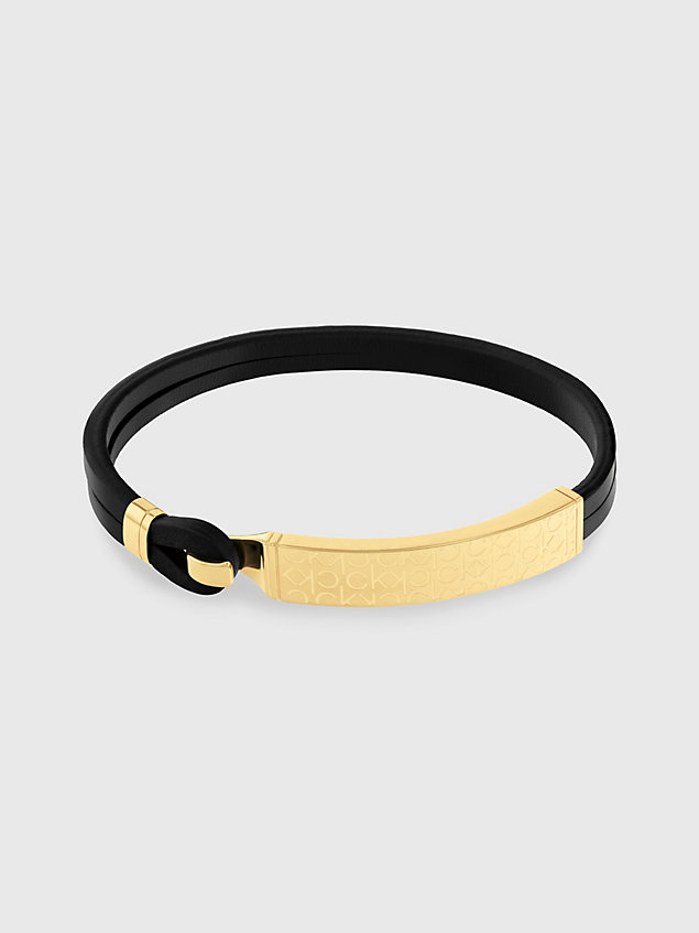 gold armband - iconic for him voor heren - calvin klein