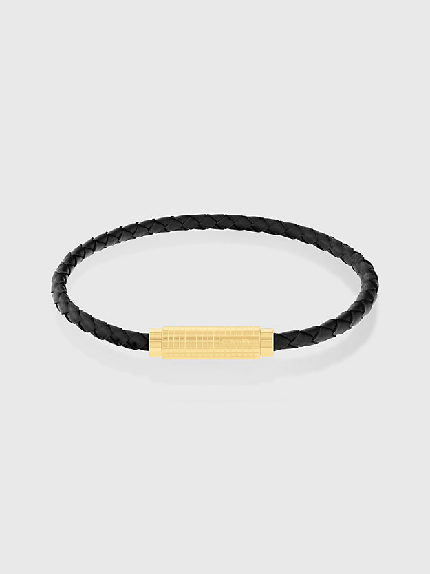 GOLD Bracelet - Modern Grid for men CALVIN KLEIN