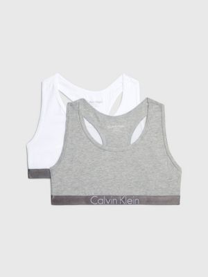 2 Pack Girls Bralettes - Customized Stretch Calvin Klein®