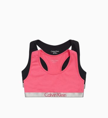 calvin klein children's sports bra