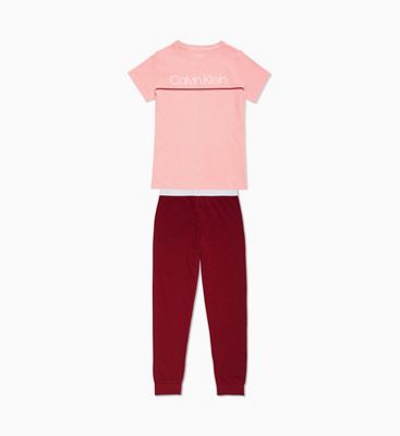 girls calvin klein pyjamas