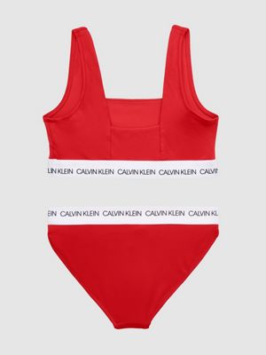 brassiere rouge calvin klein