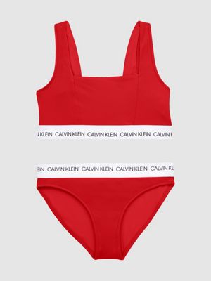 sous vetements calvin klein rouge