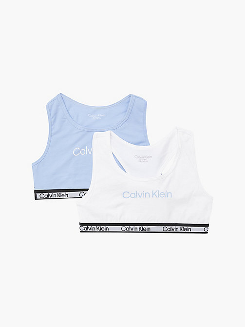 Calvin KleinCalvin Klein Confezione 2 Bralette Bimba Bambina Ragazza CK Articolo G80G800276 2PK Bralette Marca 