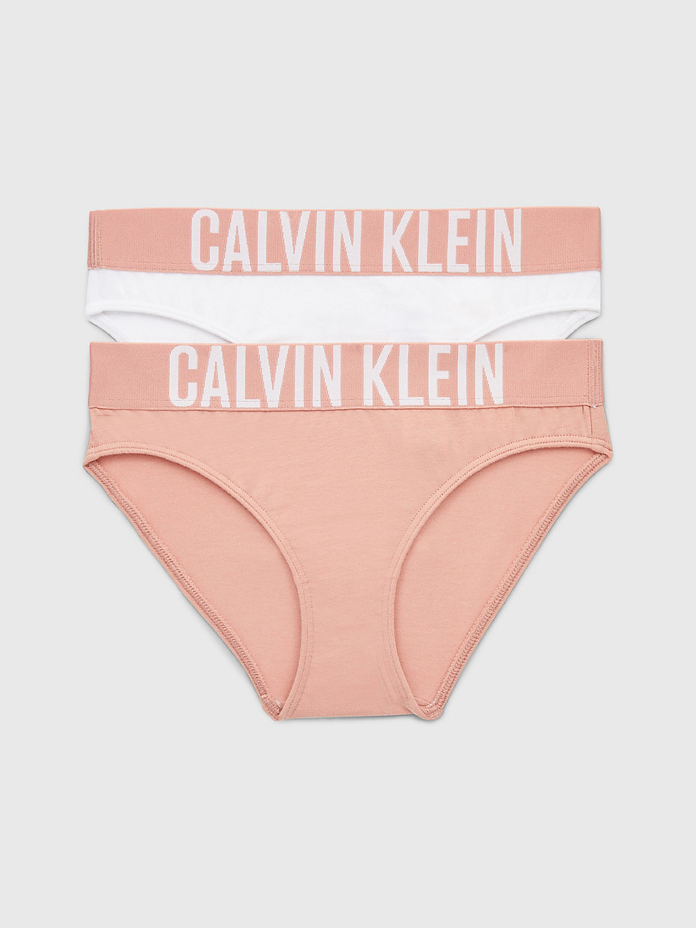 PINKMOCHA/PVHWHITE Lot De 2 Culottes Pour Fille - Intense Power undefined girls Calvin Klein