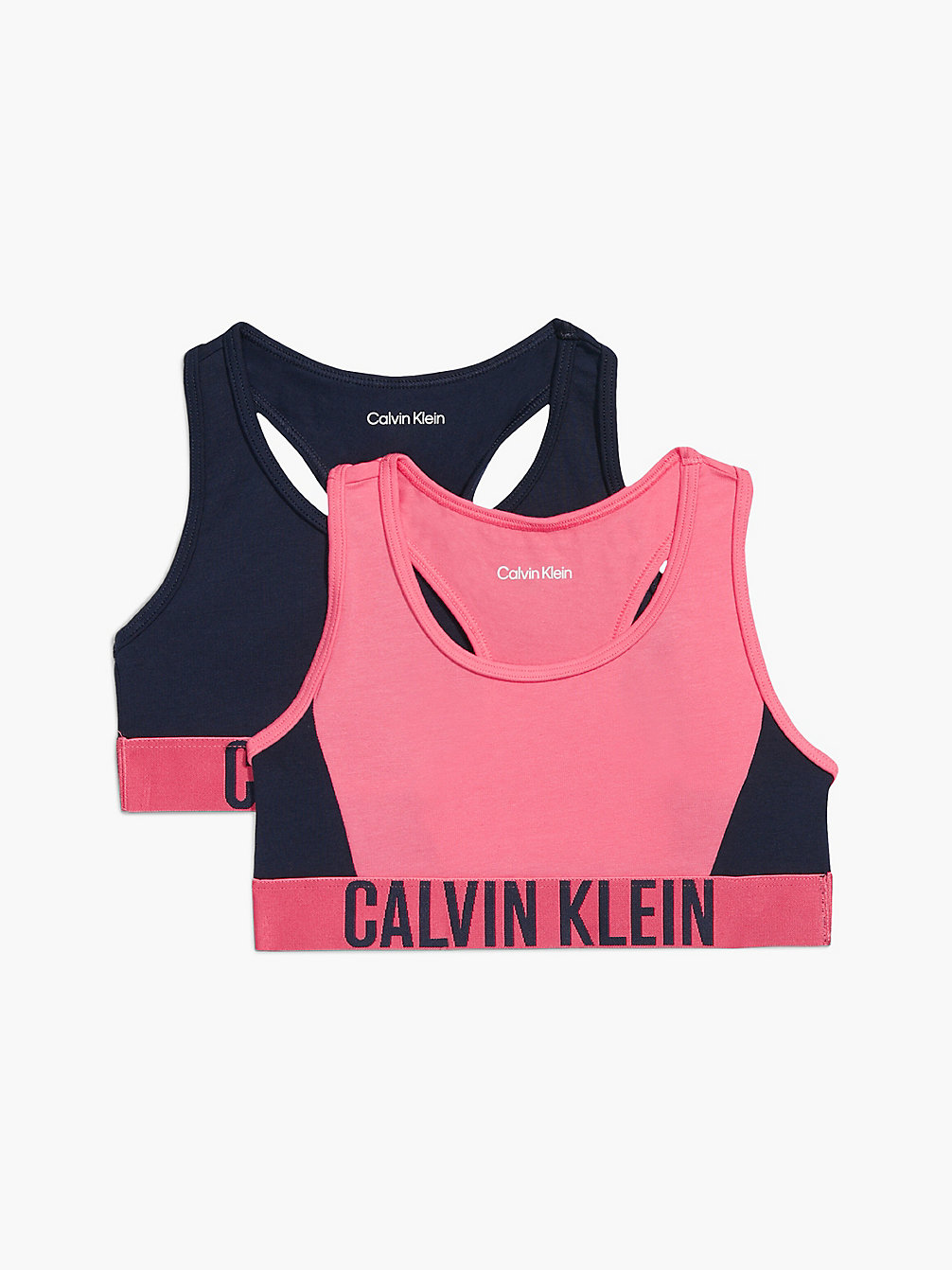 PINKDAWN/NAVYIRIS 2 Pack Girls Bralettes - Intense Power undefined girls Calvin Klein