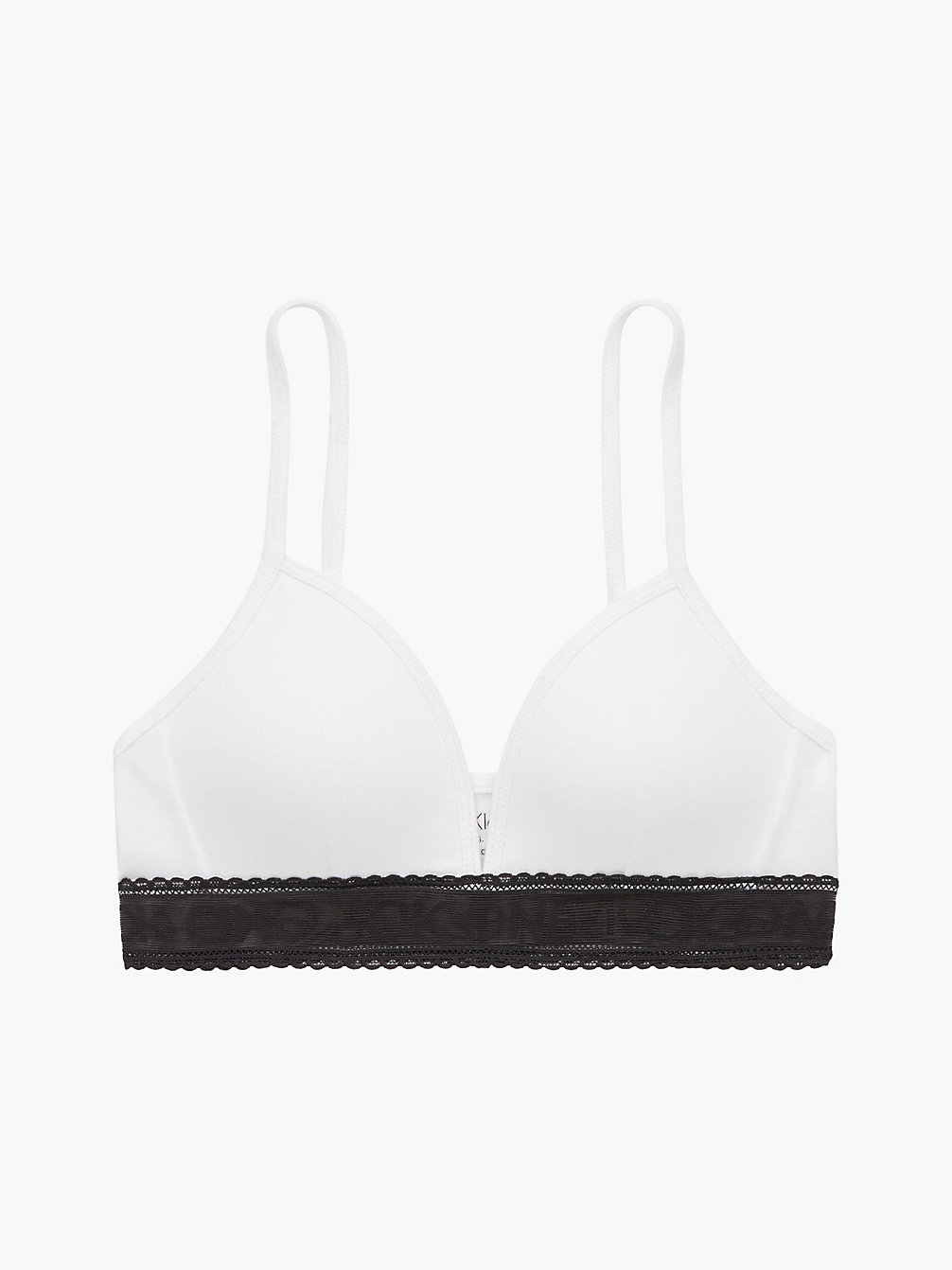 WHITE Soutien-Gorge Triangle Pour Fille - CK One undefined girls Calvin Klein