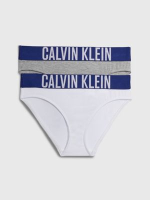 2 Pack Girls Bikini Briefs Intense Power Calvin Klein® G80G8005990WS