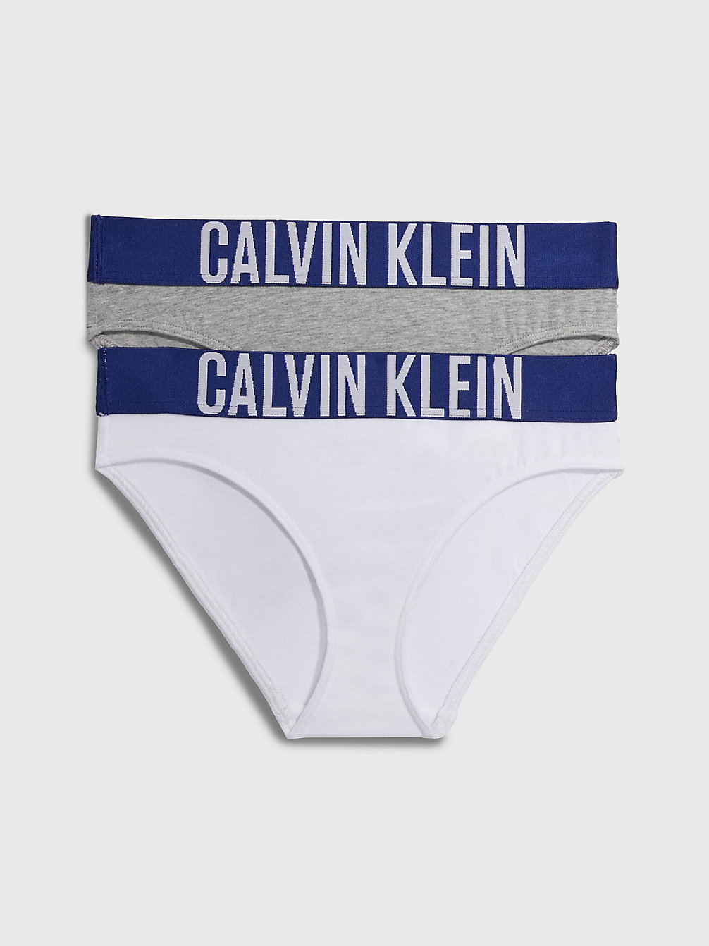 Confezione Da 2 Slip Bikini Bambina - Intense Power > PVHWHITE/GREYHEATHER > undefined bambina > Calvin Klein