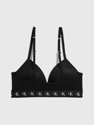 Girls Triangle Bra CK Monogram Calvin Klein G80G800604BEH